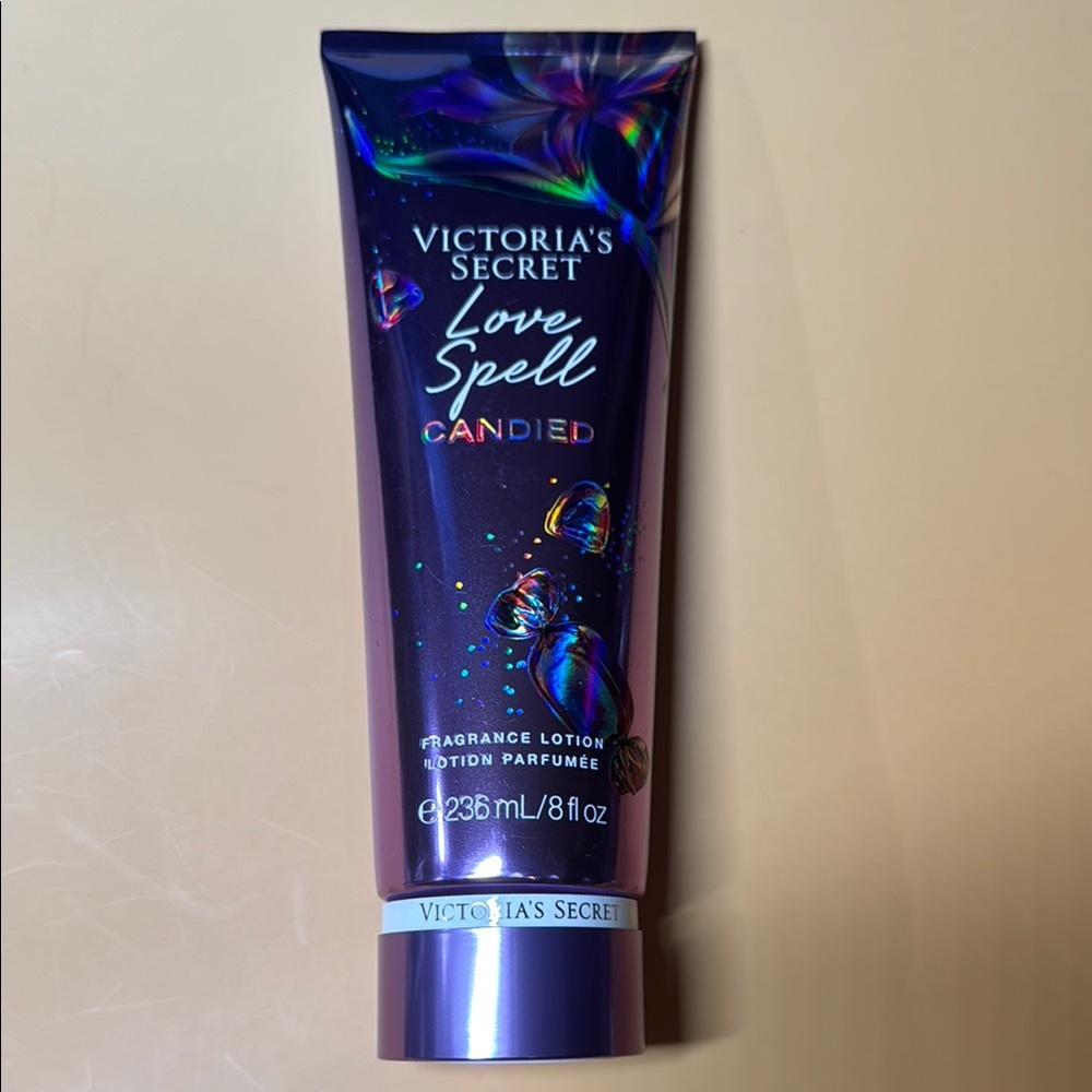 Victoria's Secret Love Spell Candied Lotion - Purple
